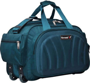 TORRENTO Expandable STYLISH LUGGAGE AND TRAVEL BAGS WITH TWO WHEELS DUFFEL STROLLY TRAVELLING FOR MEN WOMEN Duffel With Wheels Strolley PEACOCK Price in India Flipkart