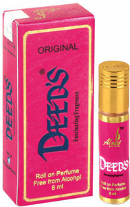 Almas Eco series DEEDS PINK 8 ML Floral Attar Price in India