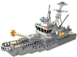 Mega Bloks Probuilder M1064 Gromitz Minehunter Boat