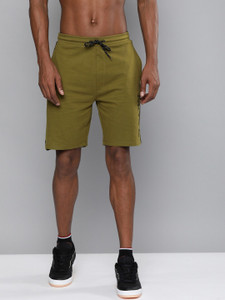 HRX by Hrithik Roshan Printed Men Dark Green Sports Shorts Buy