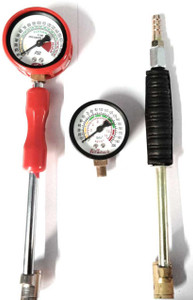 Air pump discount with gauge