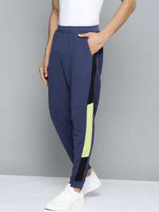 HRX by Hrithik Roshan Solid Men Blue Track Pants Buy HRX by