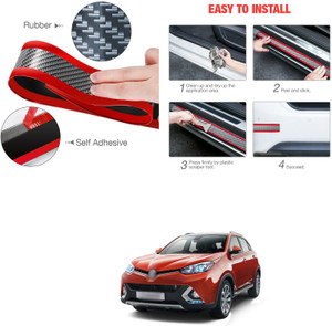 XZRTZ Carbon Fiber Wrap Film Individualized Car Door Sill