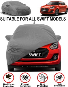 FABTEC Car Cover For Maruti Suzuki Swift, Swift AMT VDI, Swift AMT VDI Diesel, Swift AMT VXI, Swift AMT VXI Petrol, Swift AMT ZDI, Swift AMT ZDI Diesel, Swift AMT ZDI Plus Diesel, Swift AMT ZXI, Swift AMT ZXI Petrol, Swift ZXI Plus, Swift AMT ZXI Plus Petrol, Swift Hybrid, Swift LDI, Swift LDI Optional, Swift LDI SP Limited Edition, Swift LXI, Swift LXI Option, Swift LXI Option SP Limited Edition, Swift LXI Optional-O, Swift LXI Petrol, Swift RS, Swift VDI, Swift VDI Diesel, Swift VDI Glory Limited Edition, Swift VXI Optional, Swift VXI Petrol, Swift XDI, Swift ZDI Diesel, Swift ZDI Plus, Swift ZDI Plus Diesel, Swift ZDi, Swift ZXI, Swift ZXI Petrol, Swift ZXI Plus, Swift ZXI Plus Petrol (With Mirror Pockets)