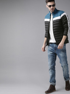 Roadster Full Sleeve Colorblock Men Jacket Buy Roadster Full