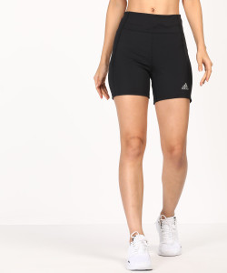 ADIDAS Solid Men Women Black Running Shorts Buy ADIDAS Solid