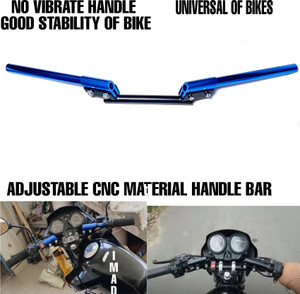 imad 3 PIECE ADJUSTABLE HANDLE BAR UNIVERSAL FOR BIKES Handle Bar