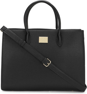 Allen Solly Black Hand held Bag Handbags Black Price in India