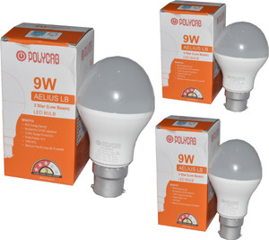 Polycab led bulb 9w price store