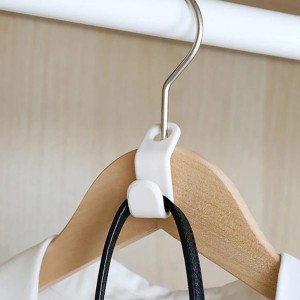 HFX 5pcs Plastic Clothes Hanger connector hook with Non-Slip Pad Plastic  Tie Pack of 5 Hangers For Tie Price in India - Buy HFX 5pcs Plastic Clothes  Hanger connector hook with Non-Slip