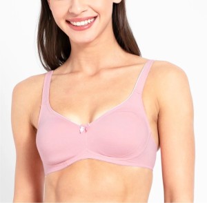 JOCKEY Seamless Non-Padded wireless Bra with contoured Shaper - Candy Pink  Pack of 1 Women Full Coverage Non Padded Bra - Buy JOCKEY Seamless  Non-Padded wireless Bra with contoured Shaper - Candy