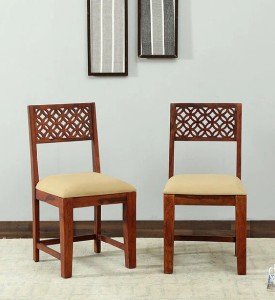 Allie Wood Sheesham Solid Wood Dining Chair