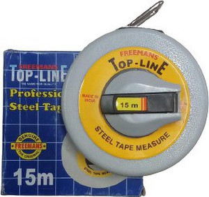 15m Mild Steel Measurement Tape at Rs 380/piece