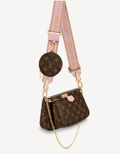 Louis vuitton multi pochette accessoires monogram rose clair deals