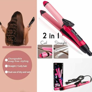 Hair straightener clearance two in one