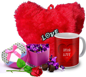 Midiron Valentine Gifts Love Gifts for Wife Valentine Gifts for Girlfriend Birthday Gift for Wife Birthday Gift for husband Chocolate Mug Red