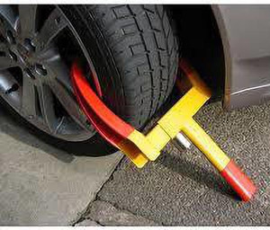Tyre clearance lock clamp