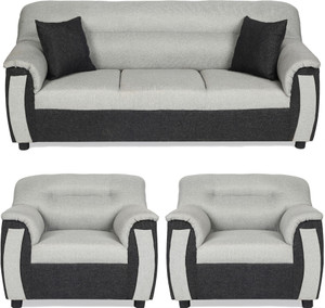 Fusion Furniture Factory Fabric 3 1 1 Sofa Set Price in India