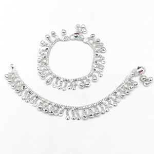 JAYEEVAGMI Pure Silver Baby Payal for 2 3 YEARS girl with