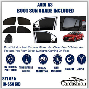 Car boot sun shade top