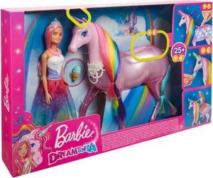 Barbie dreamtopia light up unicorn sales
