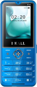I Kall K55 Keypad Mobile (2.4 Inch, Dual Sim)(Blue)