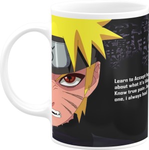 PrintingZone Naruto Kakashi Milk Tea Cup For Friend Brother Sister