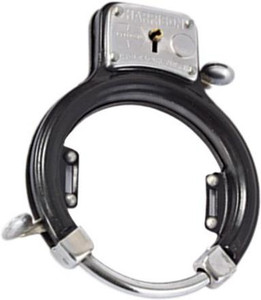 HARRISON JANTA Cycle Frame Lock Black with 2 Keys 7 Lever