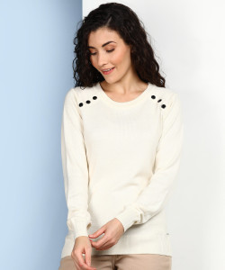 NAUTICA Solid Round Neck Casual Women White Sweater Buy NAUTICA Solid Round Neck Casual Women White Sweater Online at Best Prices in India Flipkart