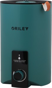 Oriley 2110 Ultrasonic Cool Mist Humidifier Manual Air Purifier for Home Office Adults and Baby Bedroom (3.5L, 22W, Green) Portable Room Air Purifier