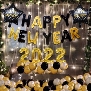 Anayatech Solid 2024 Happy New Year balloon - 55