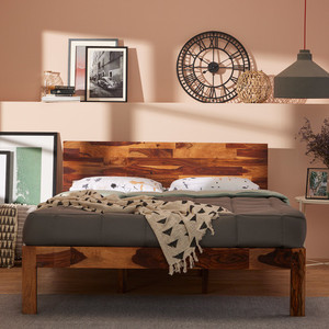 Wakefit queen size bed with storage outlet