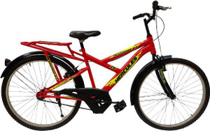 HERCULES Kombat 26T Single Speed Carrier Cycle Red 26 T