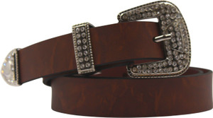 Eleegance Women Party, Formal, Casual Brown Genuine Leather Belt