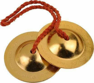 KHALSA MUSICAL Manjira Manjeera Big Size for Handmade Percussion