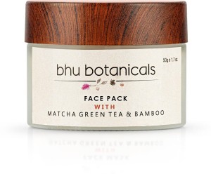 bhu botanicals Skin Brightening Face Mask Matcha Green Tea