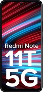 REDMI Note 11T 5G (Matte black, 128 GB)(8 GB RAM)