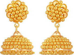 Joyalukkas gold jhumkas sales with price
