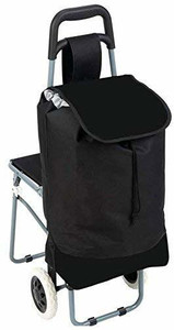 Trolley bag with folding chair outlet