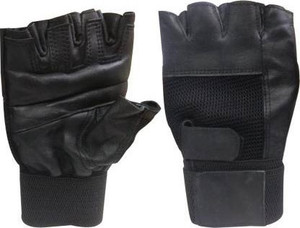 ENTIRE Venus Champ Finger Cut Gym Fitness Leather Gloves