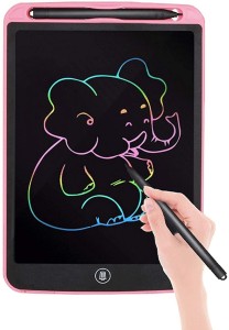Prekrasna Portable 8.5 Inch LCD Writing Tablet / Drawing Board / Doodle Board / Writing Pad / slate for children - Reusable Portable Rewriter Educational Toys, Gift for Kids Student Teacher Adults Portable Rugged Drawing Notepad Suitable for Home School Office Memo Notebook Portable & Reusable Electronic Notepad & Drawing Doodle Ruff Pad with Full Erase Mode
