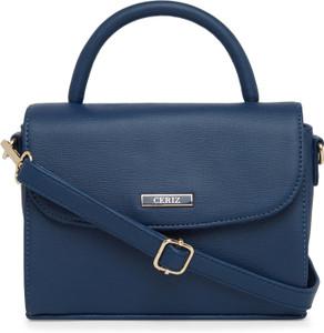 CERIZ Blue Sling Bag Quinn Navy Price in India Flipkart