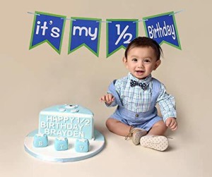 6 Month Birthday Decoration Baby Boy | Half Birthday Party Decorations Boy  - Birthday - Aliexpress