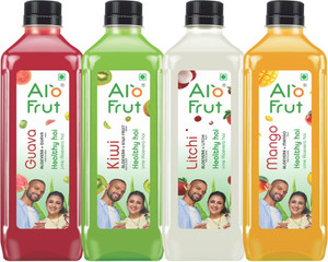 ALOFRUT Alo Frut Juices Taste Combo 200 ml Pack of 48 Fruit