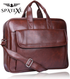 one side leather bag