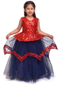 Klowvila Fashion Girls Maxi Full Length Party Dress Price in India