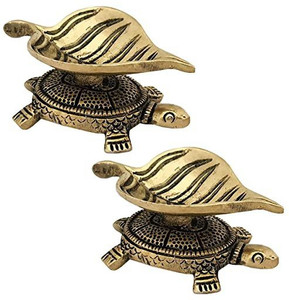 SATGURU CREATIONS Turtle Leaf Vilakku Brass Diya Indian Diwali Oil Lamp Pooja Light Puja ations Mandir ation Items Handmade Table Home Backdrop Lamps ative Tortoise Gold 2 Brass Table Diya Set Price