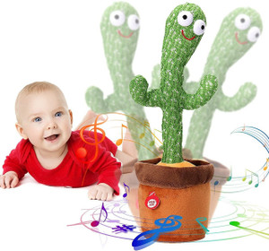 domnikyas Dancing Cactus Toy Cactus Talking Toy for Baby Cactus