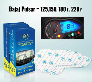 ARK DISPLAY PROTECTOR Screen Guard for BAJAJ PULSAR 125 150 180F