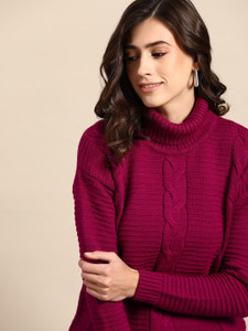 High neck sweater flipkart on sale